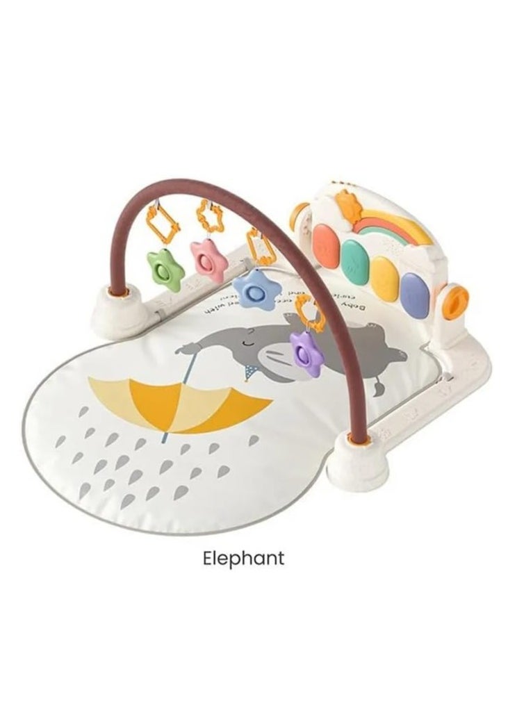 Tumama Infant Kick & Play Piano Playgym - Elephant