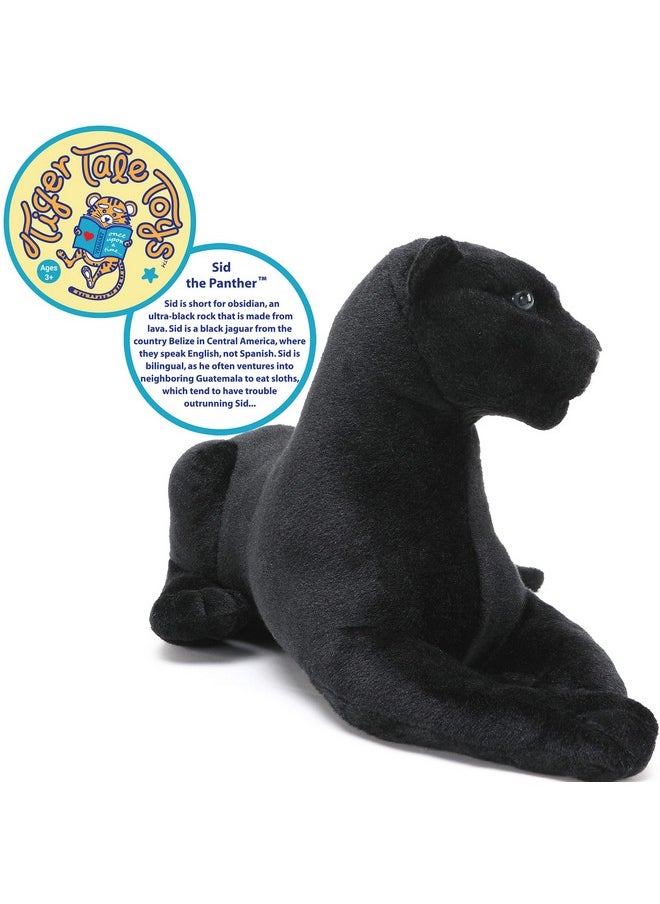 Sid The Panther - 17 Inch (Tail Measurement Not Included) Stuffed Animal Plush Cat - By Tigerhart Toys