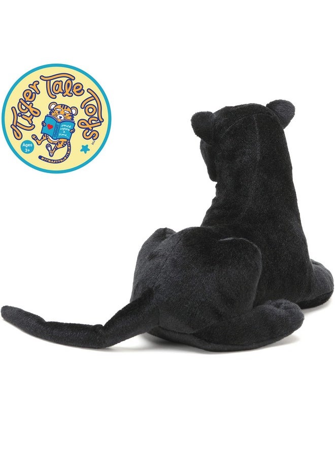 Sid The Panther - 17 Inch (Tail Measurement Not Included) Stuffed Animal Plush Cat - By Tigerhart Toys