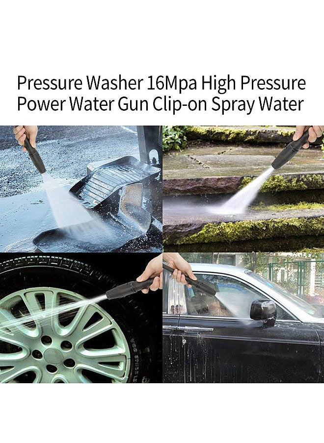 Pressure Washer 16Mpa High Pressure Power Water Gun Clip-on Spray Water