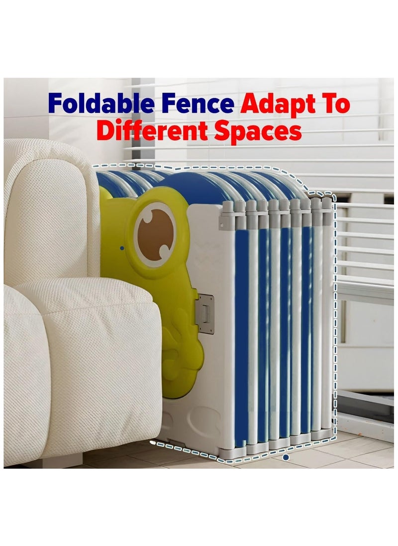 Wide useful Baby Playpen, Versatile playpen for babies & toddlers Stylish Baby Playpen Fence (120 * 120cm)