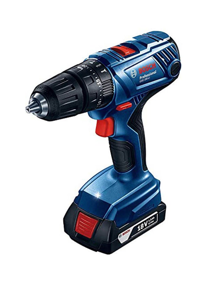 Gsb 180-Li Combi Cordless Screwdriver - 2 Batteries Blue-Black