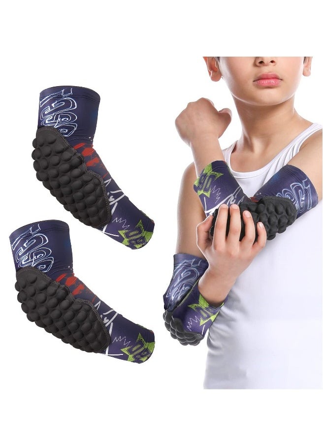 Crash Pads, Basketball and Volleyball Knee Pads for Children and Youth, Elbow Pads Arm Pads for Football Goalkeeper Breathable High-elastic Sports Pads Knee Pads, YM