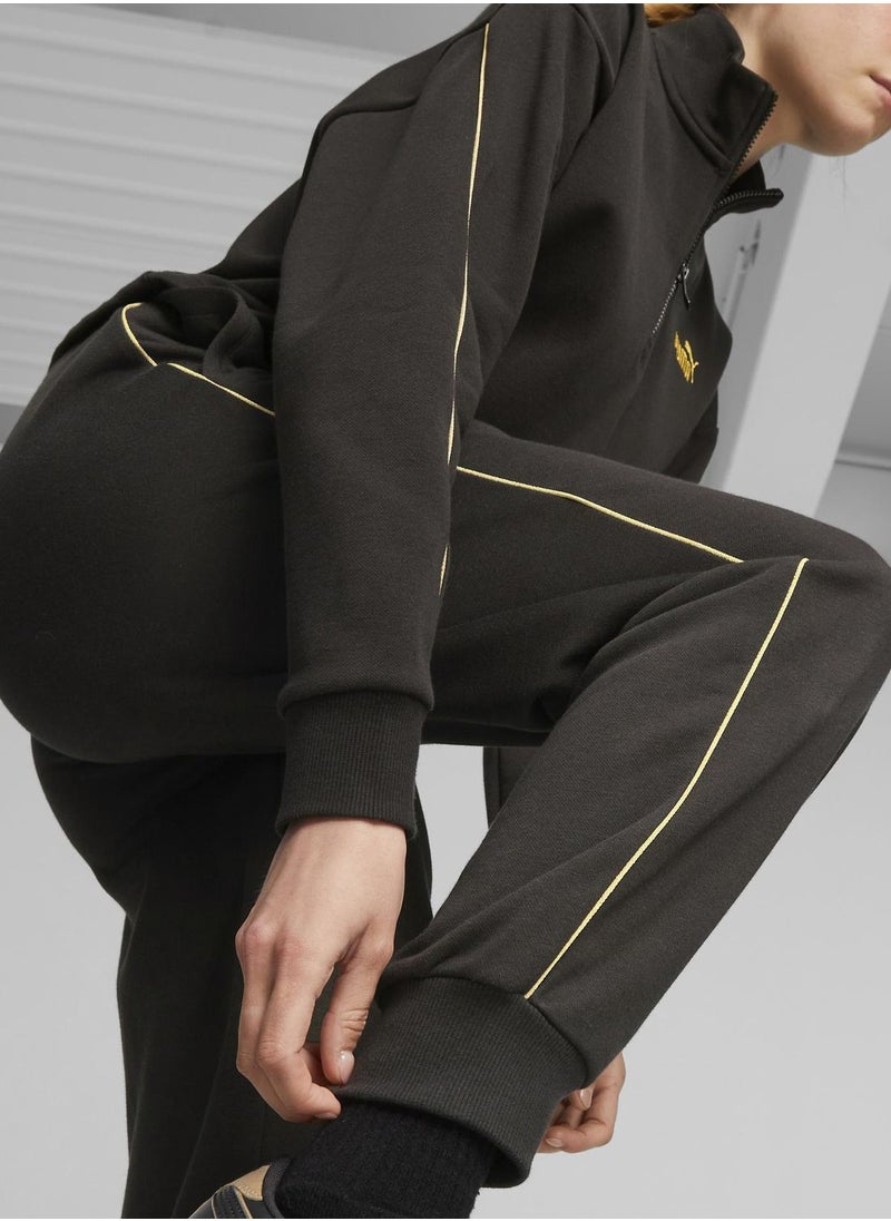 Minimal Gold Sweatpants