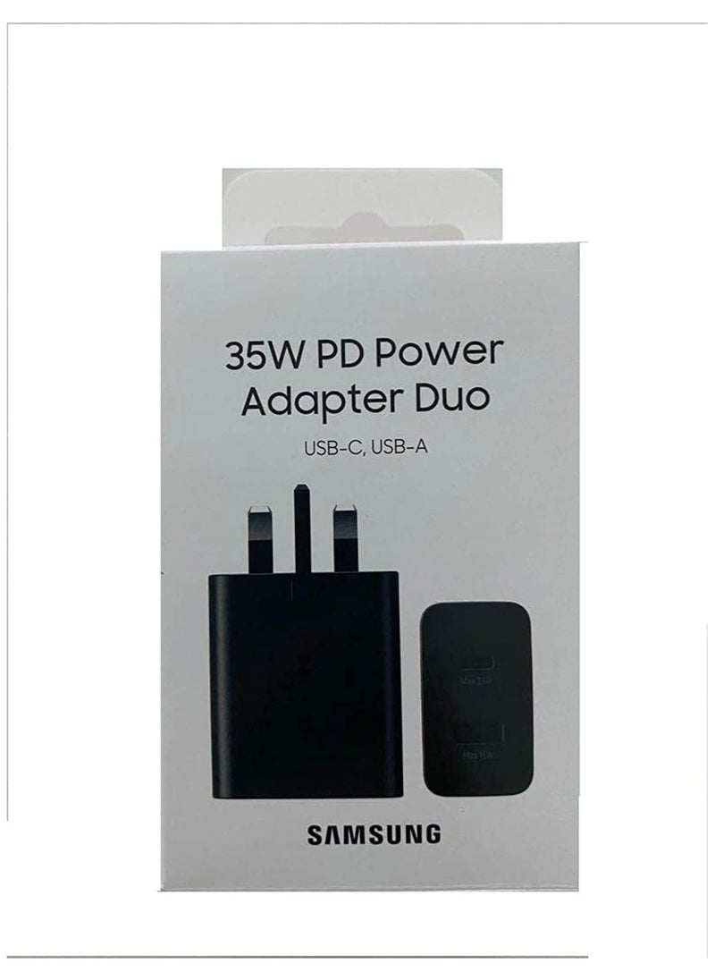 35W Wall Charger Duo, Black