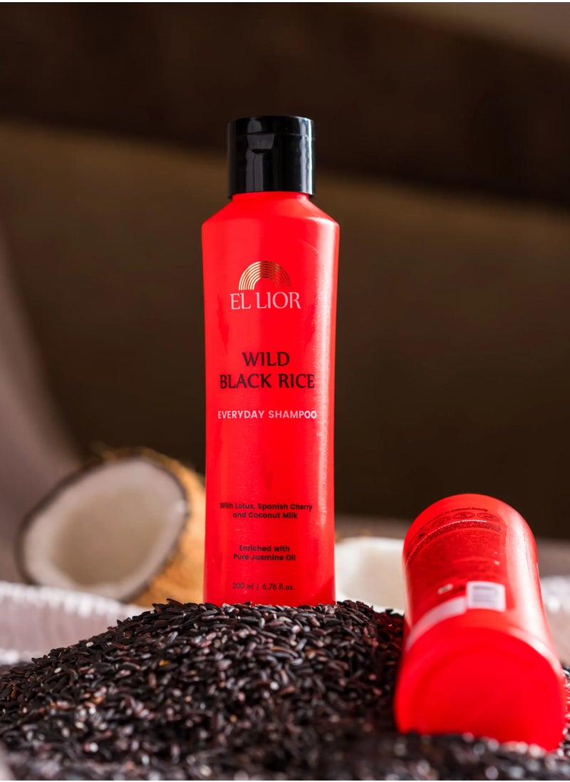 EL lior Detox Set Combo - Shampoo, Face Mist, and Charcoal Bathing Bar