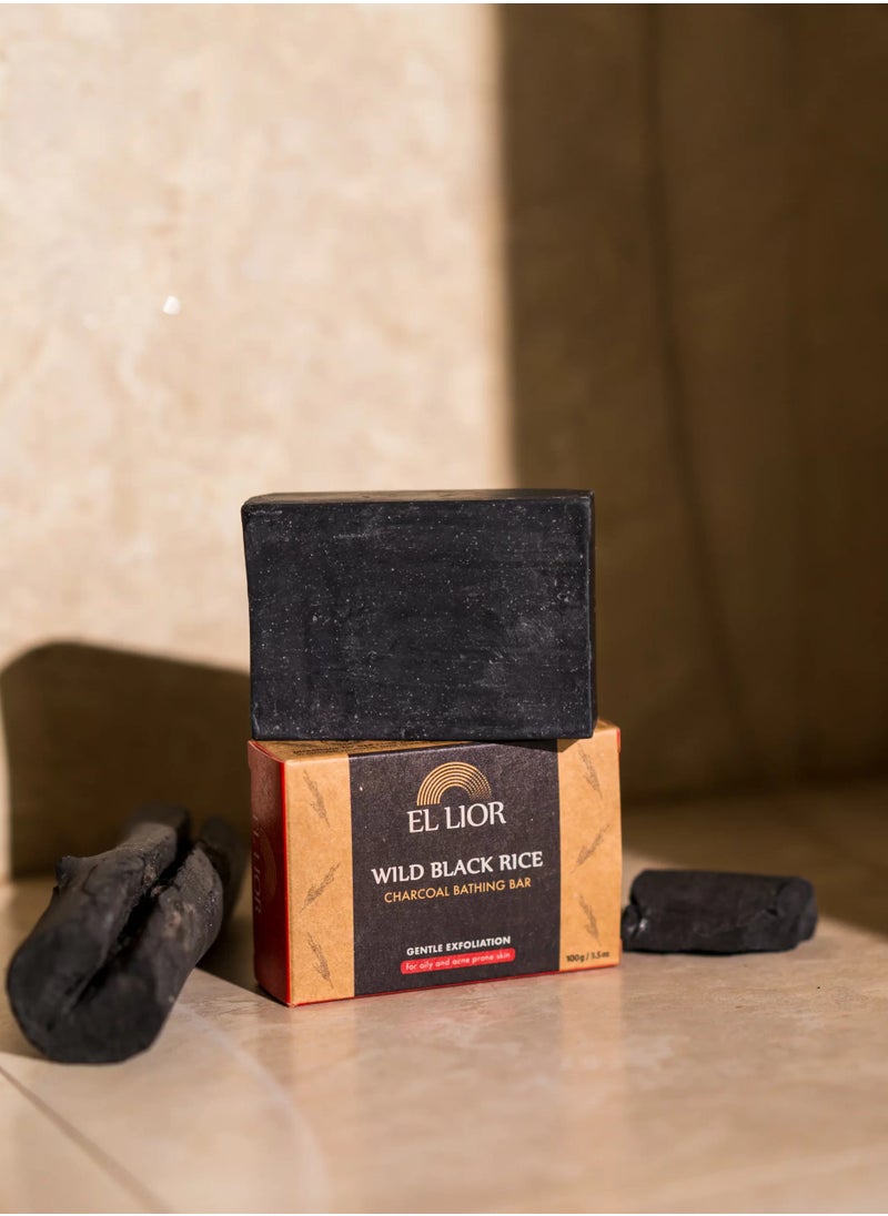 EL lior Detox Set Combo - Shampoo, Face Mist, and Charcoal Bathing Bar