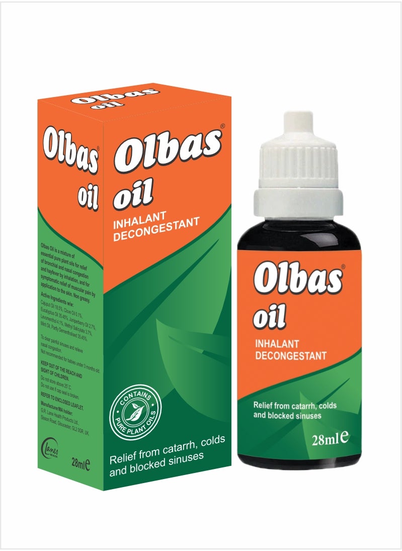 Olbas Oil Inhalant Decongestant 28ml