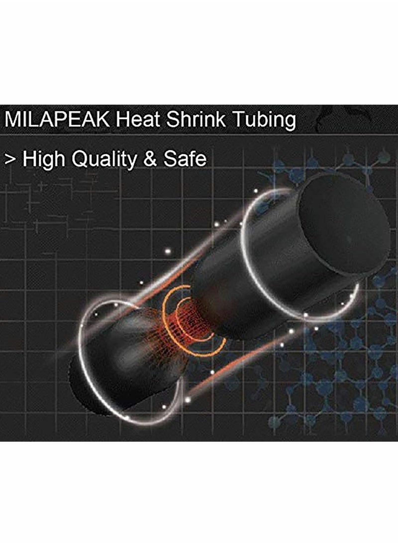 Heat Shrink Tubing Insulation Tubes, Set Thermal casing Electrical Wire Cable Wrap Shrink Wrap, Heat Shrink Tubing Kit, Flame Retardant Heat Shrink Wire Wrap Tubing Connection