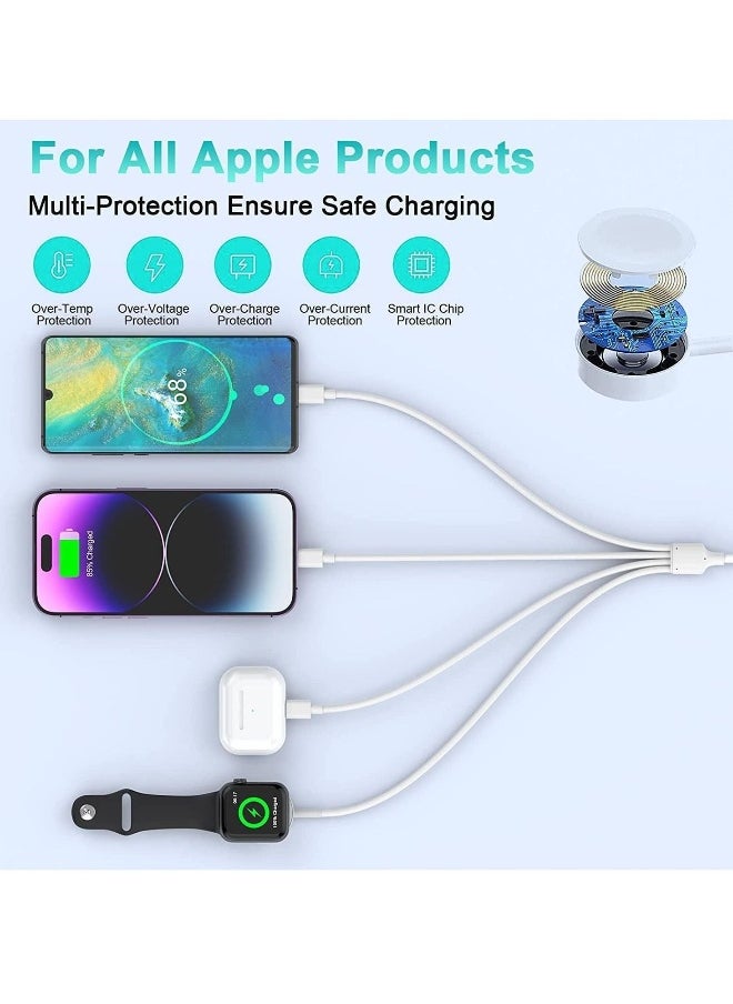 Watch Charger Compatible with Apple Watch Charger, Watch Charger Charging Cable for Watch Series 7/6 /5/4 /3/2 /SE, Magnetic Fast Charger Cord for iWatch Portable Charging