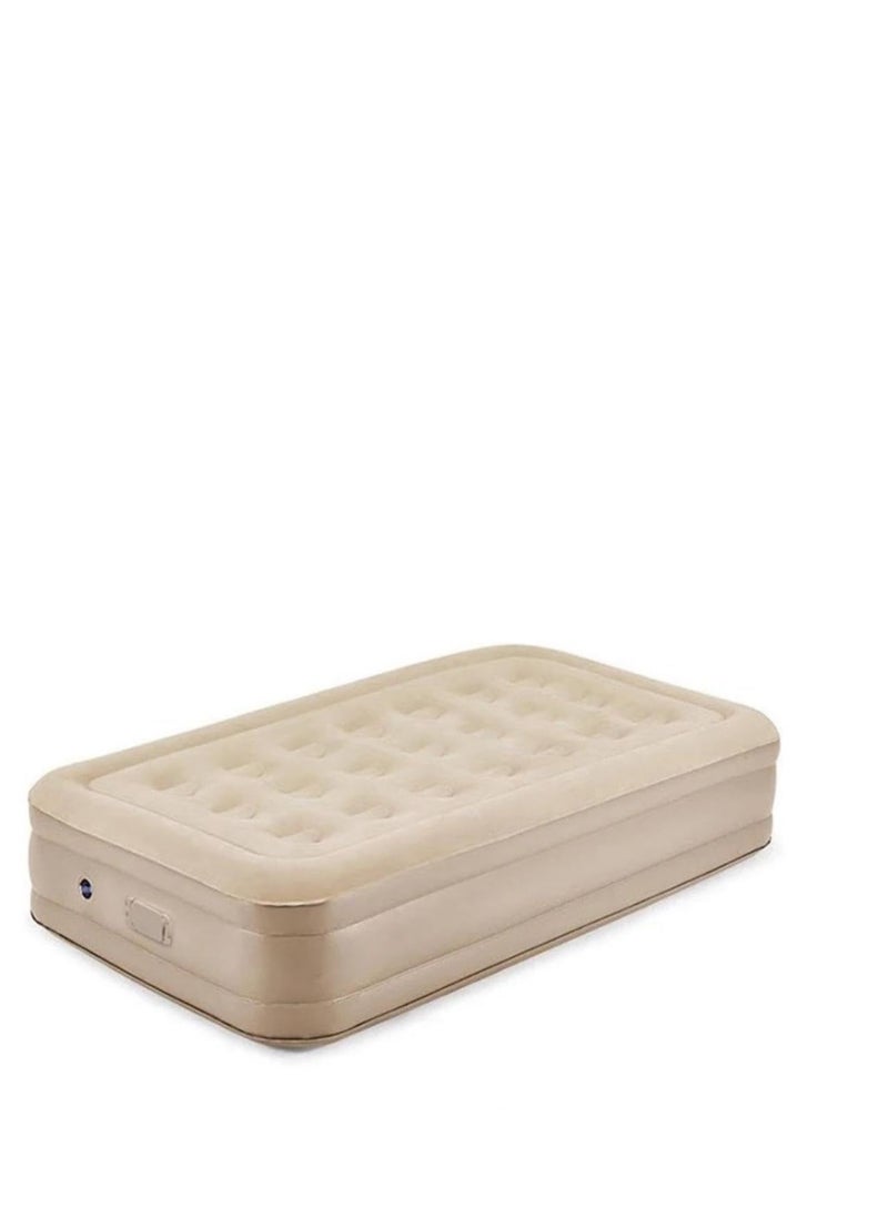 Inflatable Air Mattress with Built-in Rechargeable Pump