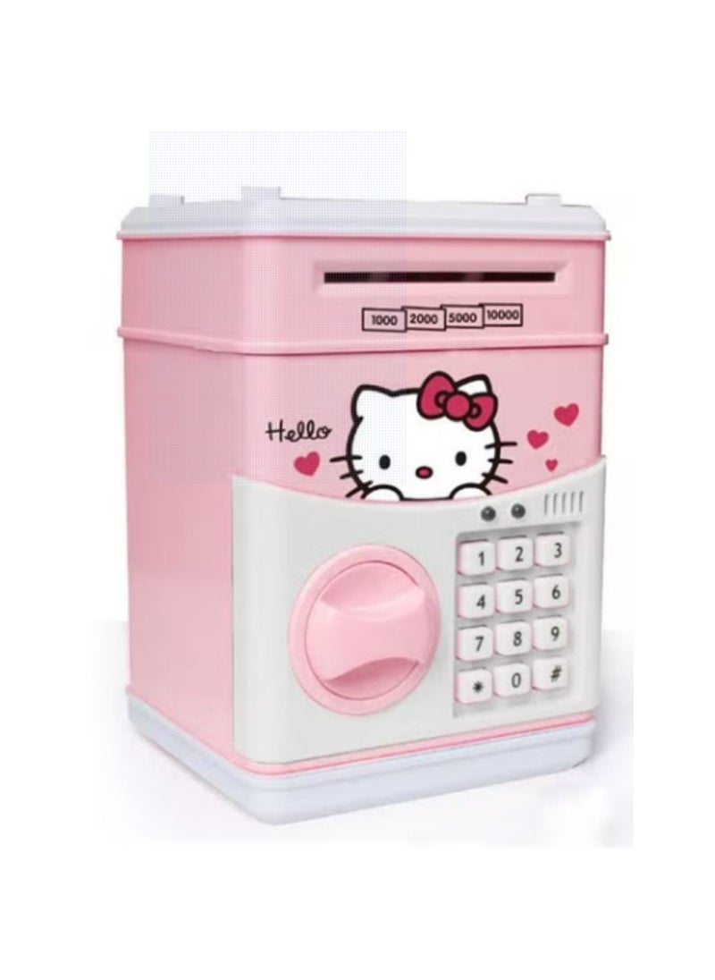 Electronic Premium Quality Durable Sturdy Unique Design Piggy Bank Hello Kitty