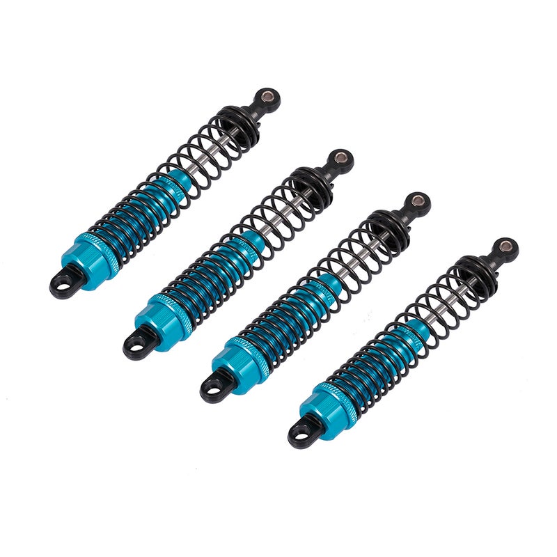 4 Piece 85mm Metal Shock Absorber Damper For 1/10 JLB HSP EM DHK HPI RC Car Short Truck 12 X 4 X 5cm