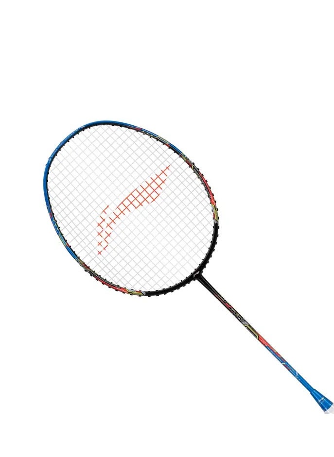 AIR-FORCE 79 G3 Carbon Fibre Unstrung Badminton Racket With Free Full Cover ( Black/Blue/Red)