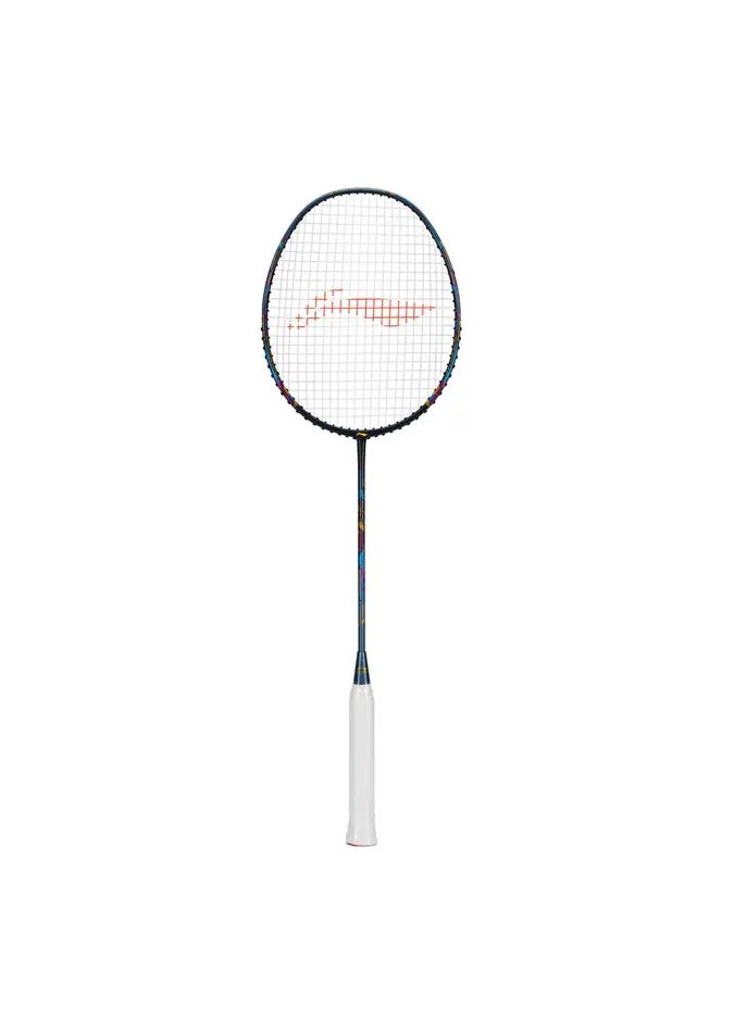 AIR-FORCE 79 G3 Carbon Fibre Unstrung Badminton Racket With Free Full Cover (Charcoal/Grey/Blue)