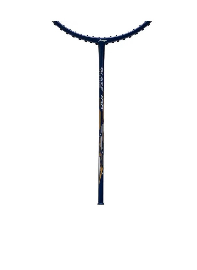 Blaze 100 (84) Unstrung Badminton Racket (Navy/White/Gold)