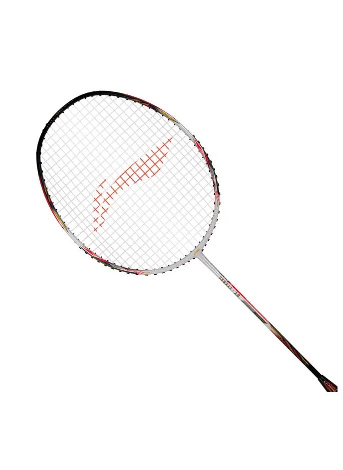 Combat Z8 Carbon Fibre Unstrung Badminton Racket With Free Full Cover (White/Black/Orange/Red)