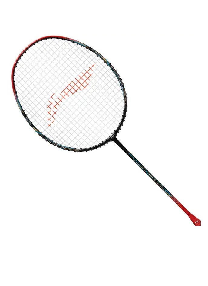 SS-100 SuperLight Strung Badminton Racket (Black/Red)