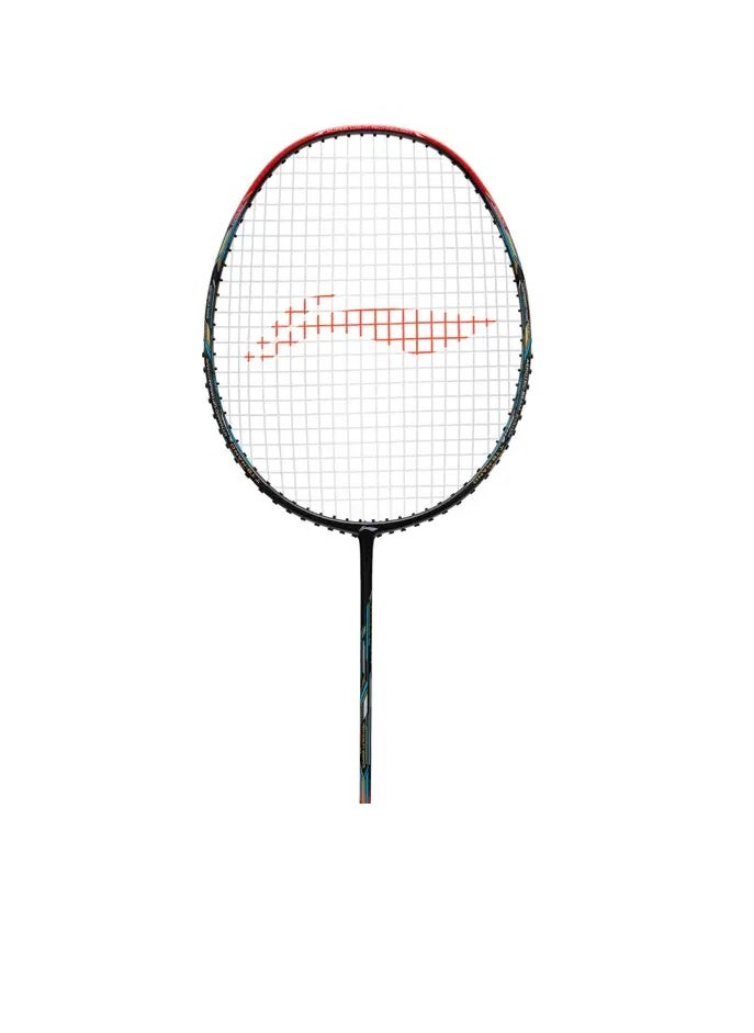 SS-100 SuperLight Strung Badminton Racket (Black/Red)