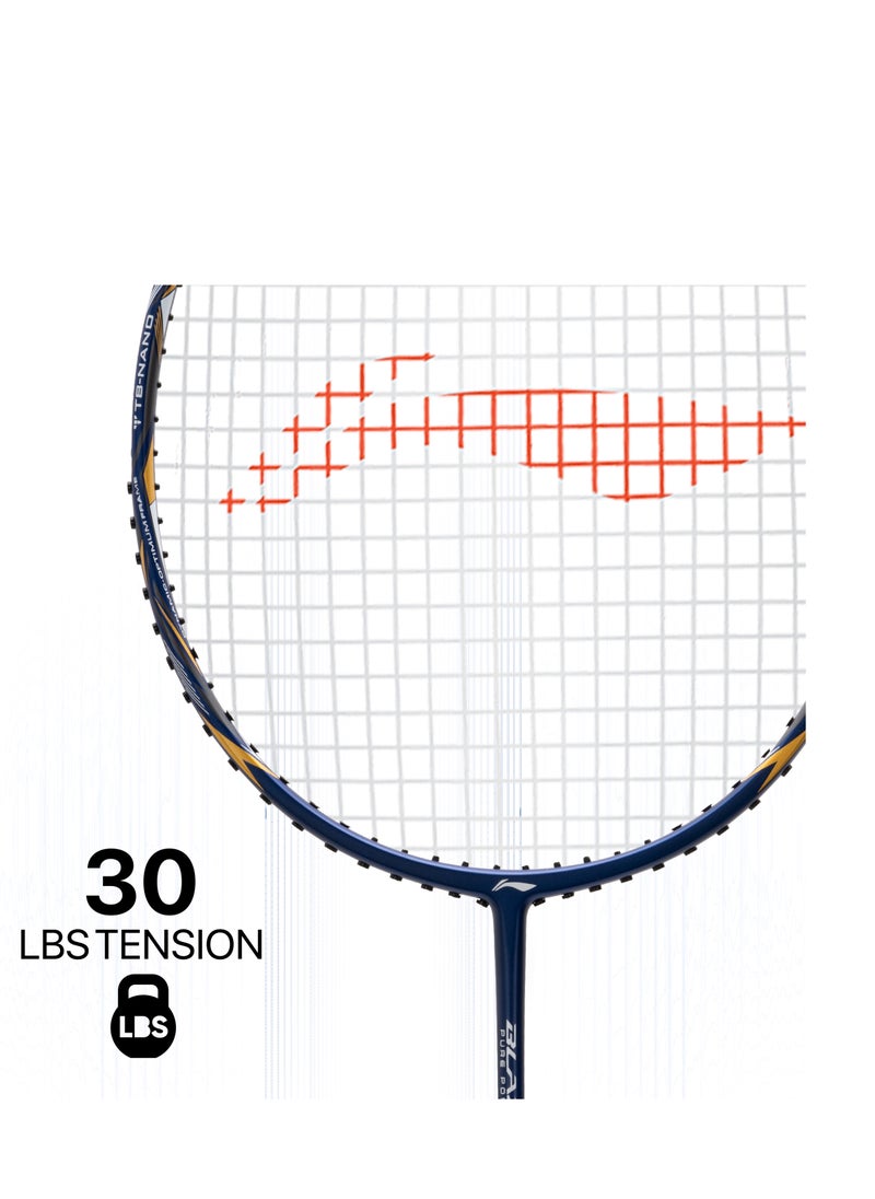 Blaze 100 (78) Unstrung Badminton Racket (Navy/White/Gold)