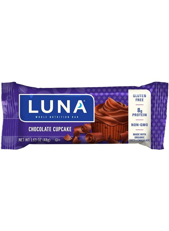 Bar Gluten Free Snack Bars Chocolate Cupcake 8G Of Protein Nongmo Plantbased Wholesome Snacking On The Go Snacks (1.69 Ounce Snack Bars 30 Count)