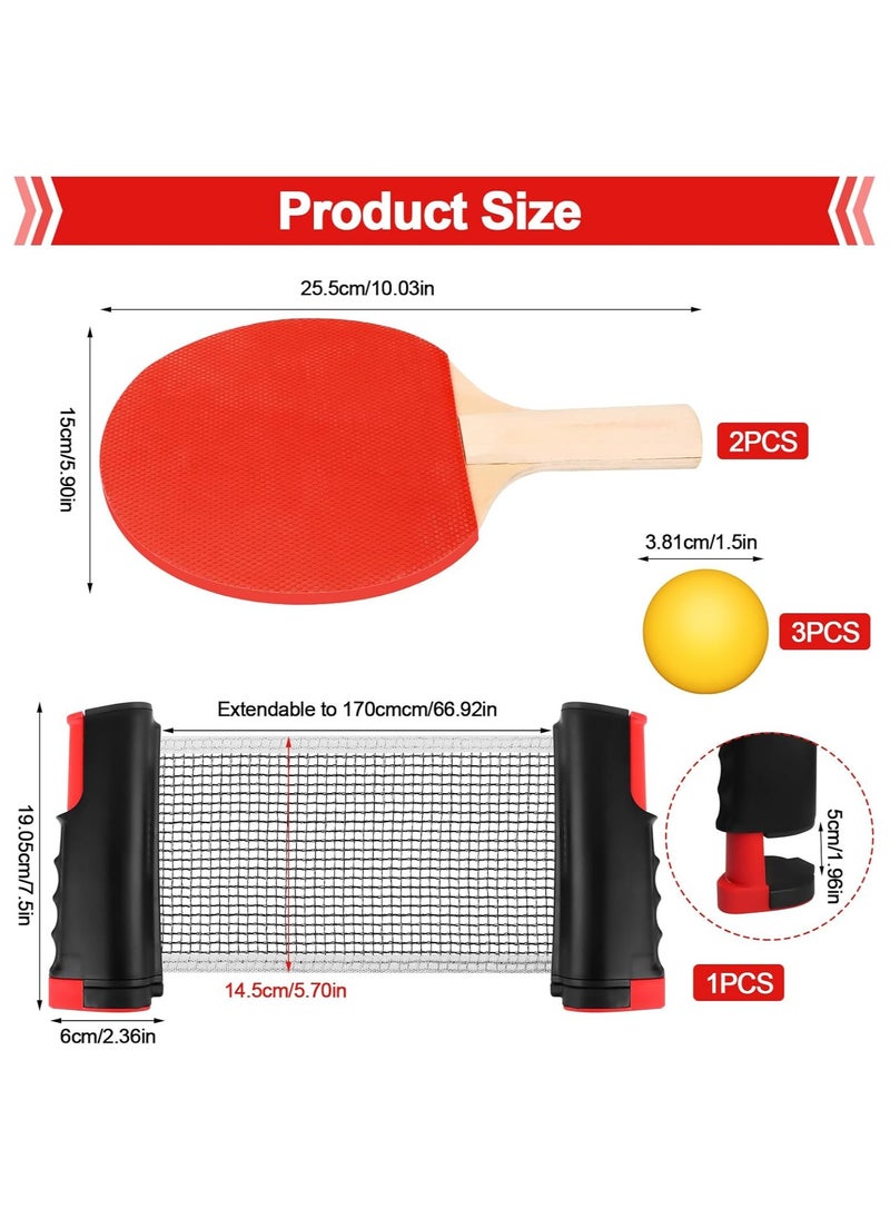 Table Tennis Bat Set