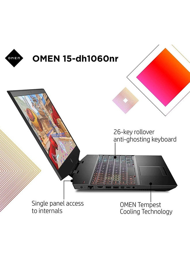 Renewed - Omen 15T Gaming Laptop With 15.6-inch Display, Intel Core i7 Processor/10th Gen/64GB RAM/1TB SSD+HDD/8GB Nvidia Geforce RTX 2070 Max-Q Graphics Black