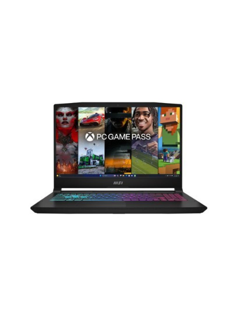 Katana 15 B13VGK Gaming Laptop With 15.6-Inch FHD Display, AMD Ryzen 9-8945HS Processor/32GB RAM/1TB SSD/8GB NVIDIA GeForce RTX 4070 Graphics Card/Windows 11 Home English/Arabic Black