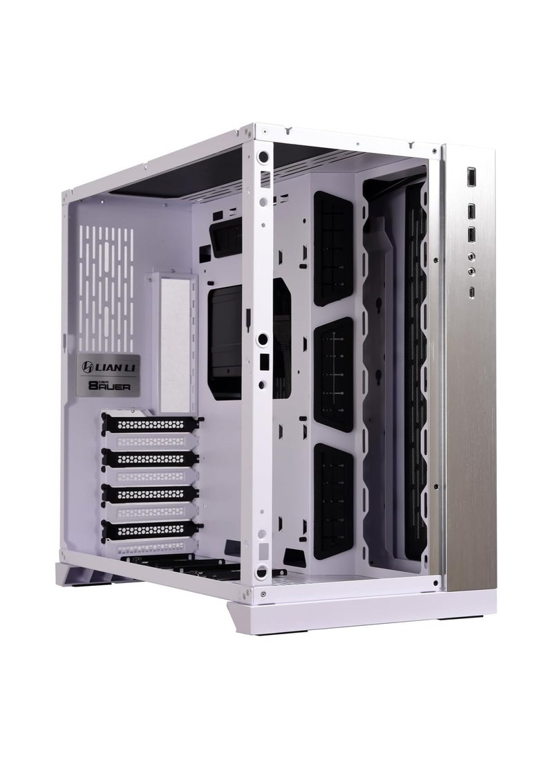 Lian Li PC-O11DW 011 Dynamic Tempered Glass Gaming Computer Case - White O11 Dynamic