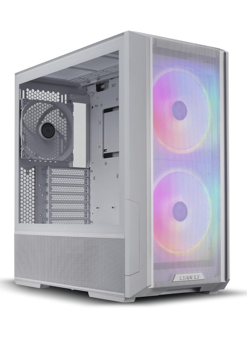 Lian Li Lancool 216 RGB Chassis Optimized for Air and AIO Cooling - White