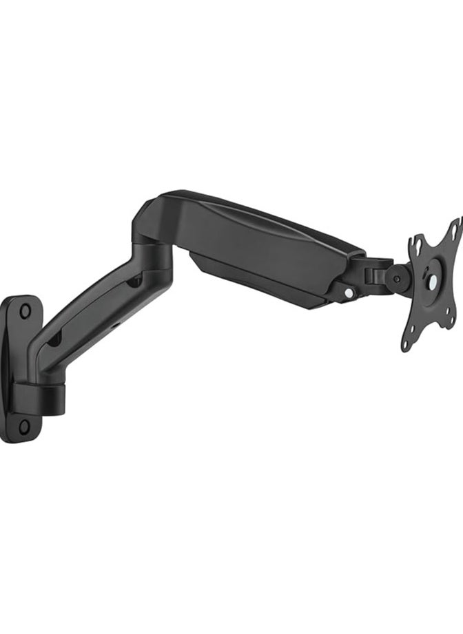 GO-5015 Single Monitor Arm, Economy Spring Assisted Wall Mount for Gaming and Office Use, 17