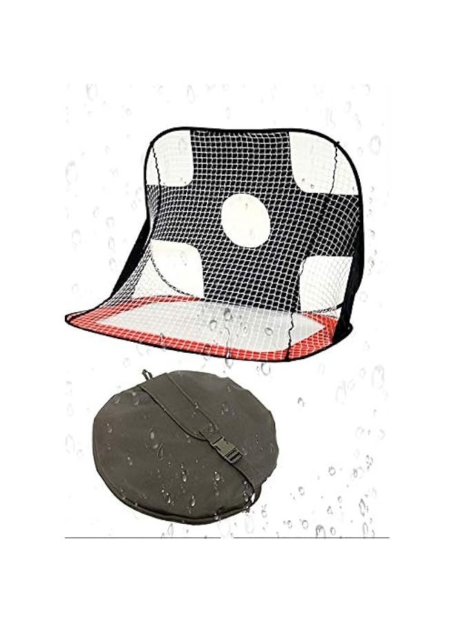 2 in 1 Soocer Goal for Kids Pop Up Kids Soccer Net Soccer Target with Carry Bag Perfect for Backyard Indoor Outdoor Sports and Practice