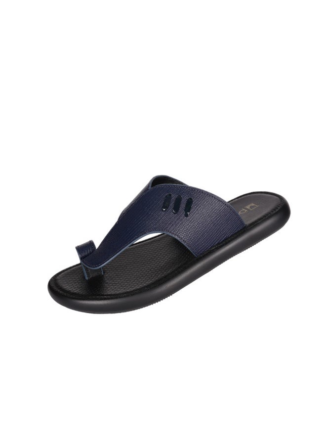 008-3412 Barjeel Uno  Mens Arabic Sandals 6843-9A Blue