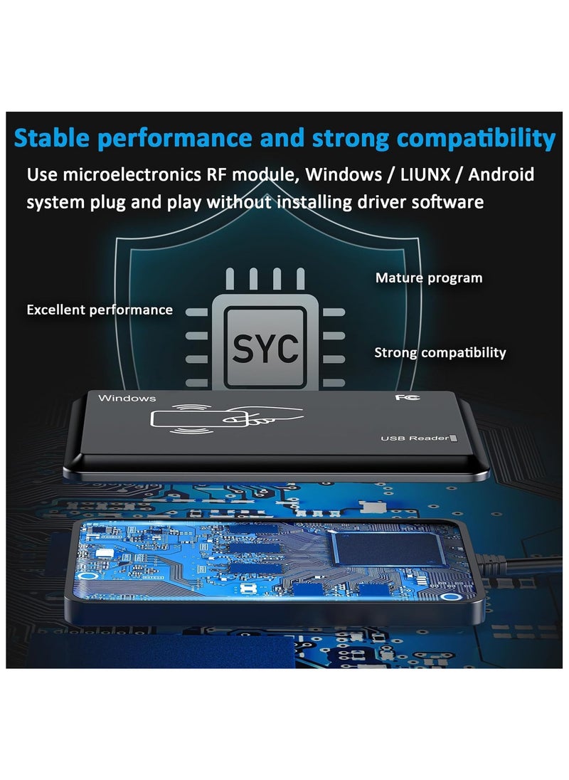 125 Mhz RFID USB Reader with 1 Year Warranty