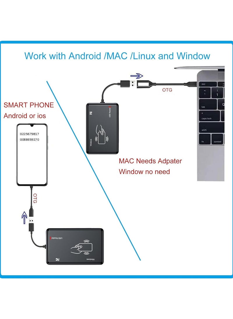 125 Mhz RFID USB Reader with 1 Year Warranty