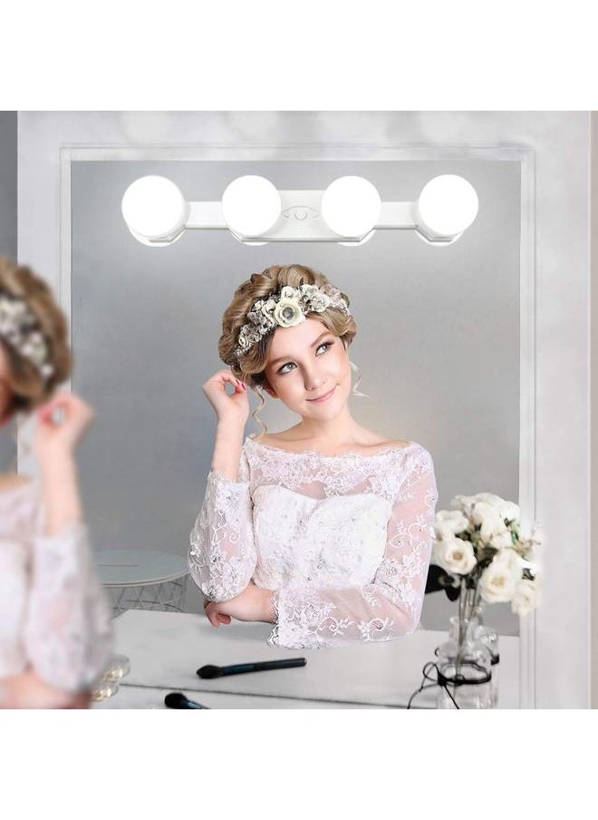 Portable Makeup Light,Cordless Led Vanity Mirror Lights with Brightness Color Temperature Adjustable for Vanity Table Bathroom Dressing Room