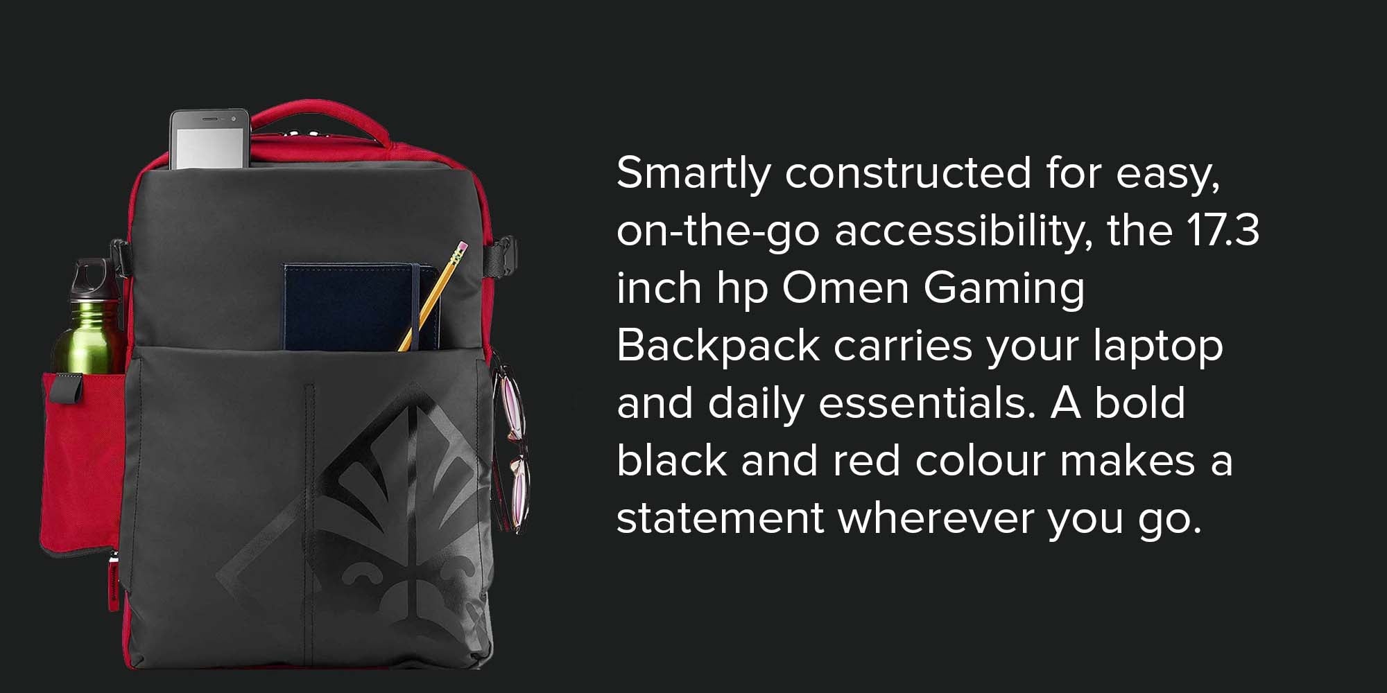 Omen Gaming Backpack Red/Black