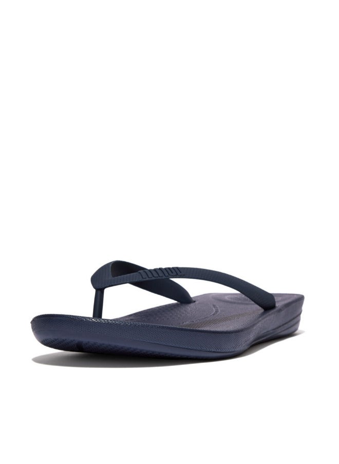 049-818 Fitflop Men Sandals Iqushion Ergonomic Flipflops - Midnight Navy J80-399