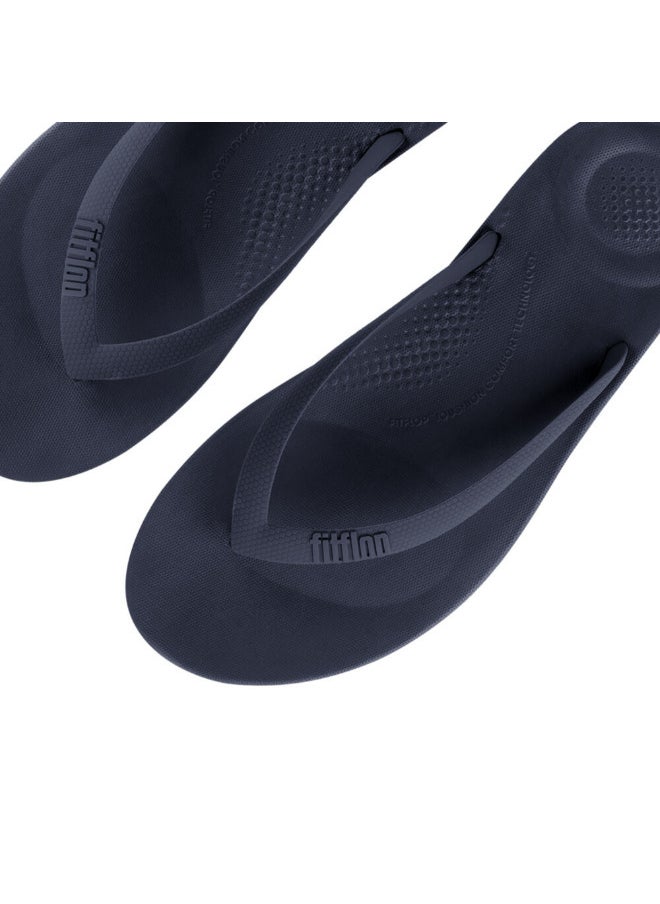 049-818 Fitflop Men Sandals Iqushion Ergonomic Flipflops - Midnight Navy J80-399