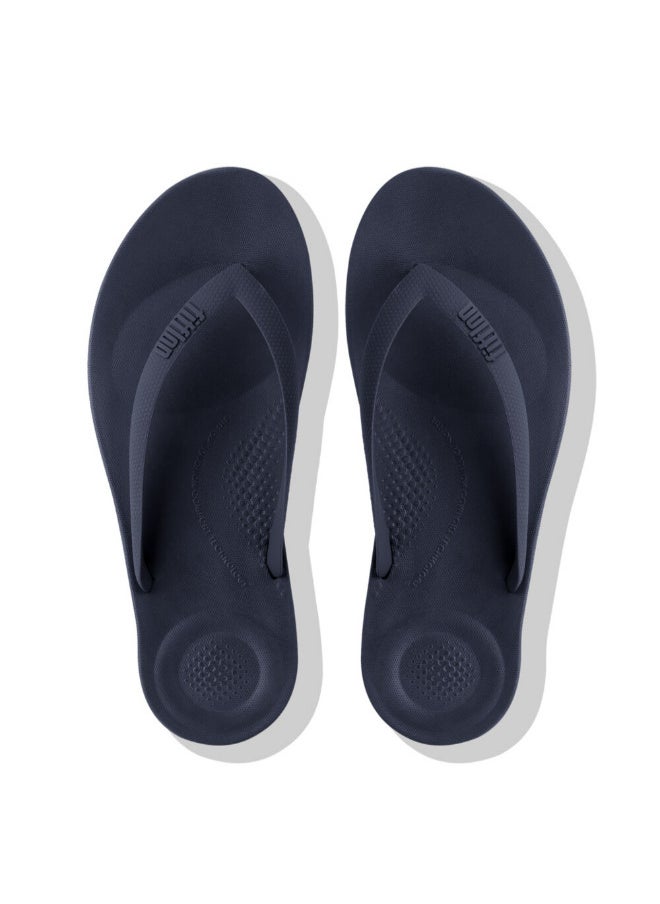 049-818 Fitflop Men Sandals Iqushion Ergonomic Flipflops - Midnight Navy J80-399