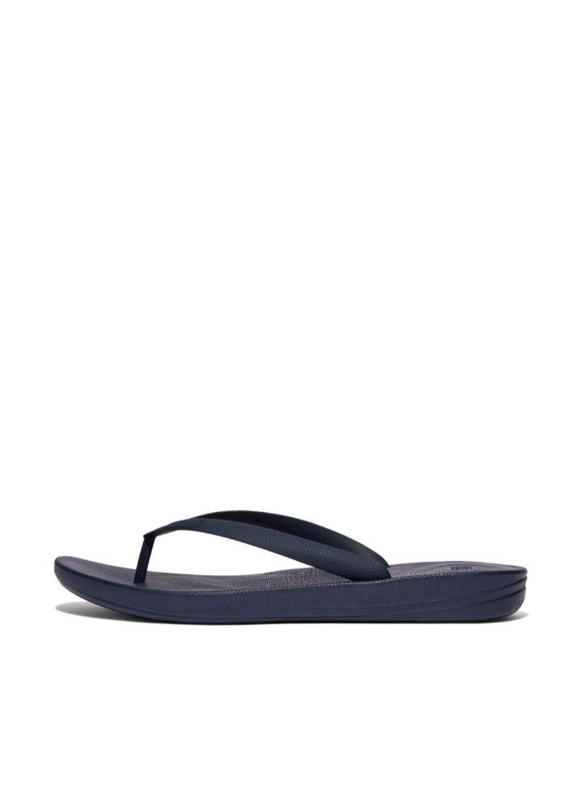 049-818 Fitflop Men Sandals Iqushion Ergonomic Flipflops - Midnight Navy J80-399