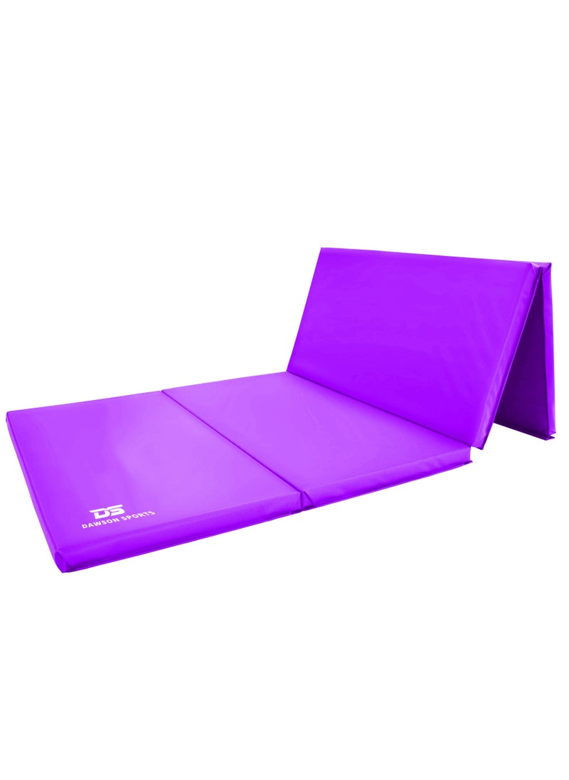 Foldable Gymnastics Mat 122x244x5cm Purple