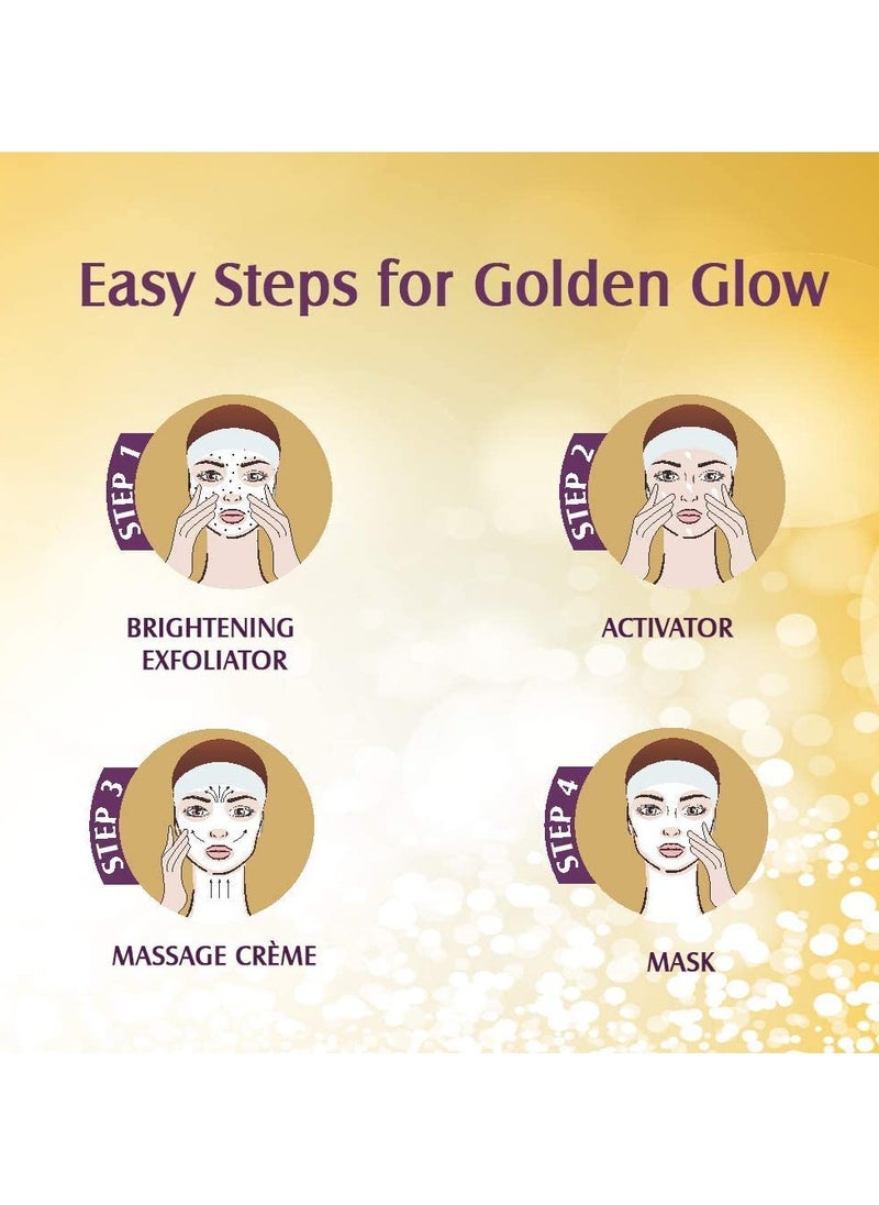 Lotus Herbals Radiant Gold Cellular Glow 1 Facial Kit