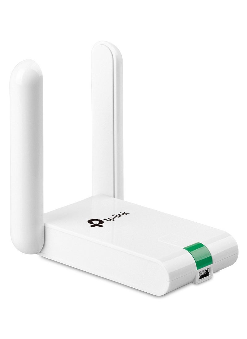 TP-Link USB Wifi Dongle 300Mbps High Gain Wireless Network Adapter for PC Desktop and Laptops. Supports Win10/8.1/8/7/XP, Linux 2.6.24 - 4.9.60, Mac OS 10.9 - 10.15 (TL-WN822N)