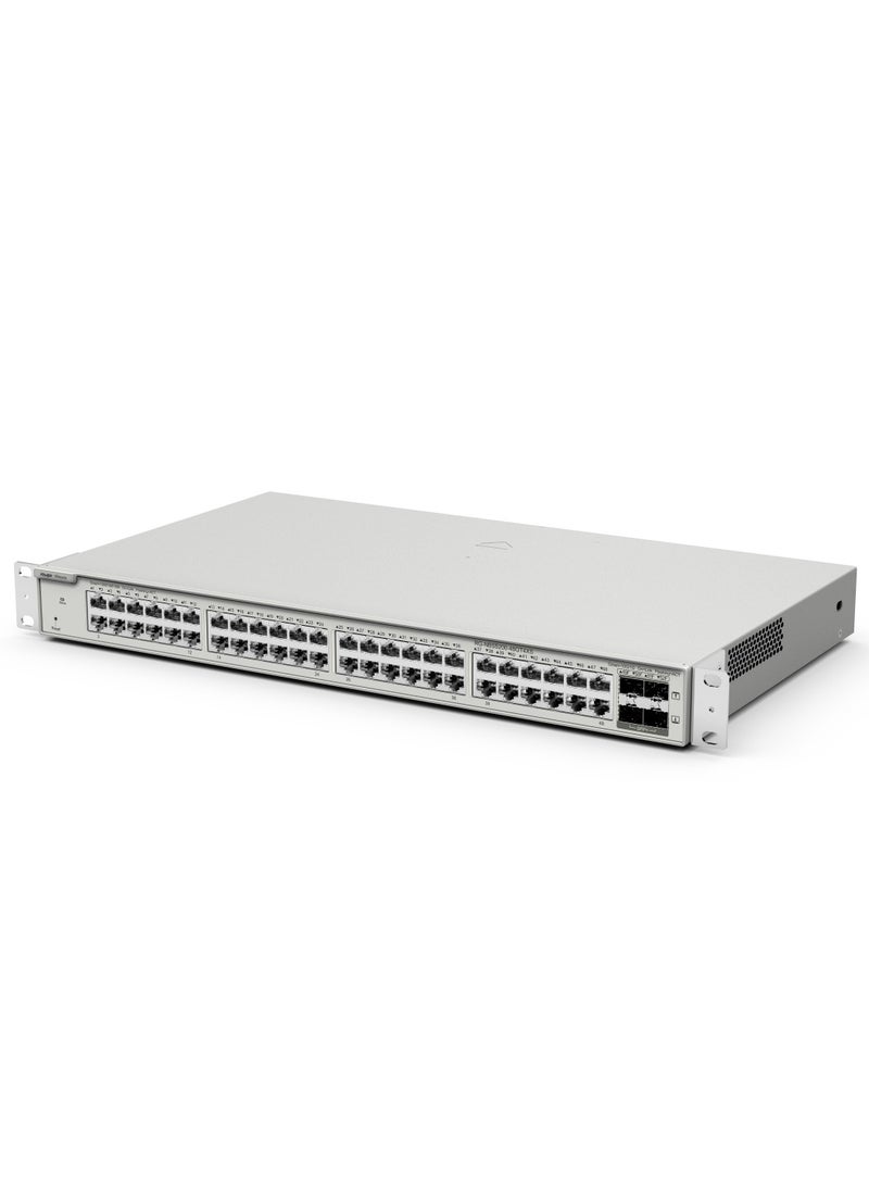 RG-NBS5200-48GT4XS-UP, 48-port Gigabit Layer 3 PoE Switch