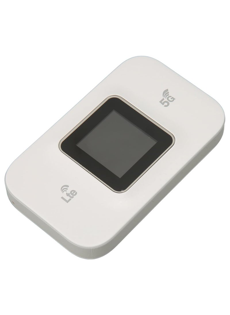 High Speed Portable WiFi Plus 4G LTE and 5G Hotspot Device, Supports 10 Devices, 300 MBPS, Plug and Play