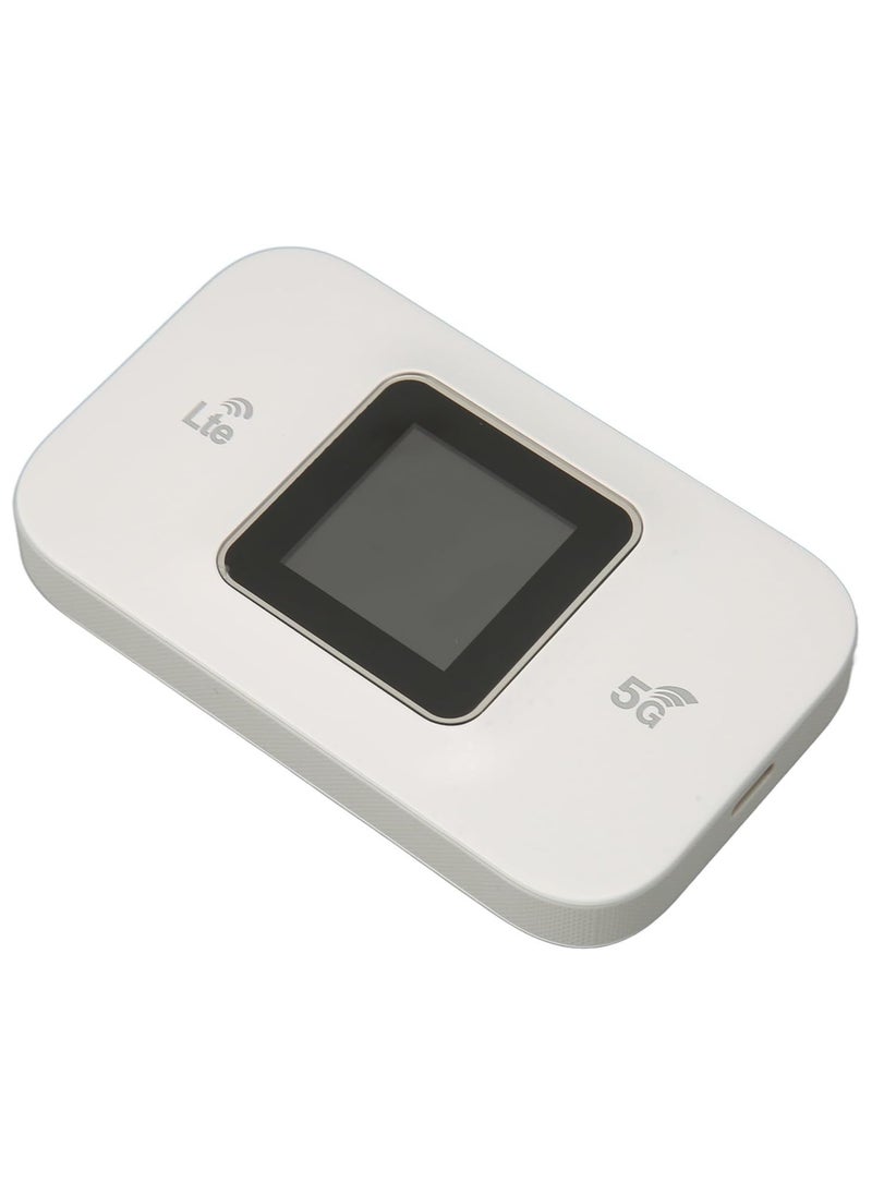 High Speed Portable WiFi Plus 4G LTE and 5G Hotspot Device, Supports 10 Devices, 300 MBPS, Plug and Play