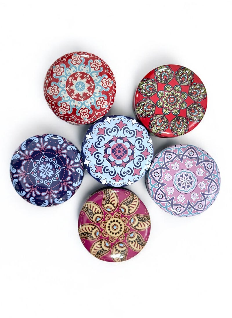 6 pcs Natural Soy Wax Scented Candle Gift Set