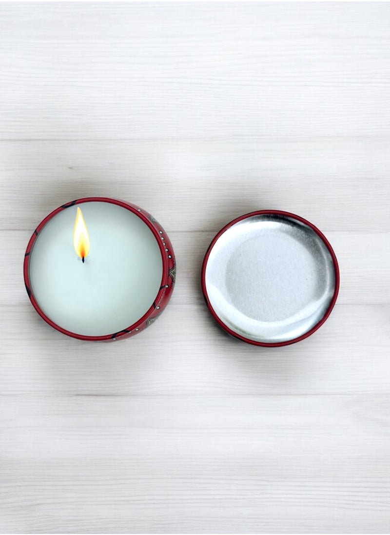 6 pcs Natural Soy Wax Scented Candle Gift Set