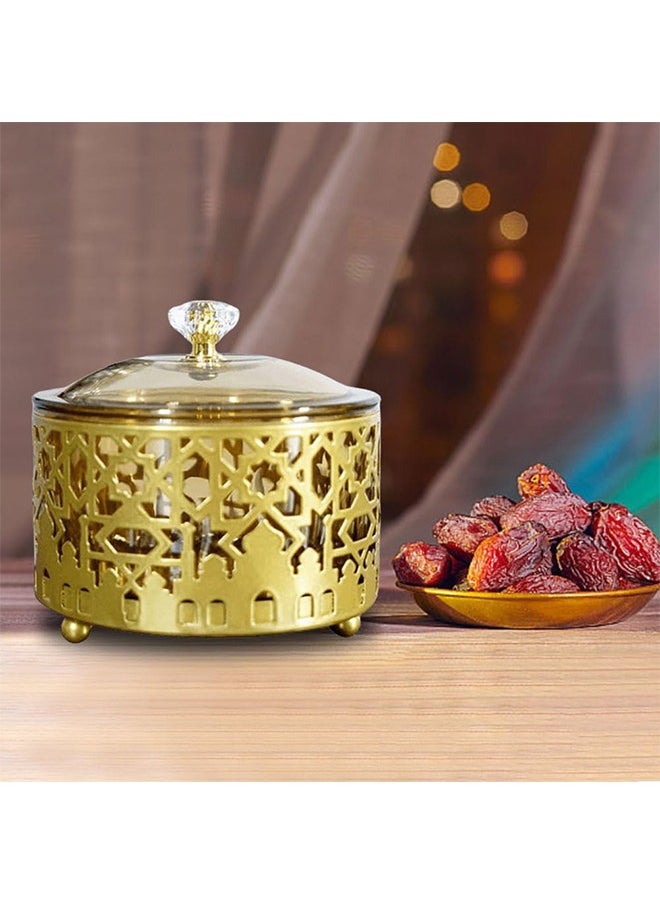 Ramadan Decorations for Home,Ramadan Decorations Convenient Cleaning Middle Eastern Candy Tray Sophisticated Candy Display Holder